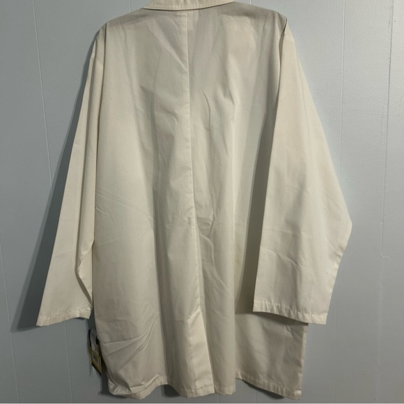 White Lab Coat‎ size 2xl Wonder wink. Unisex. Button up. - Picture 9 of 9